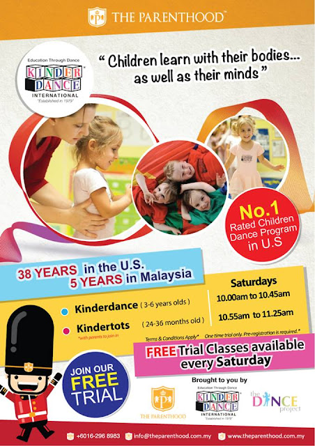 dancing workshop, kinderdance, the dance project, the parenthood sunway pyramid, kelas tarian, kelas yoga, kelas tarian kanak-kanak