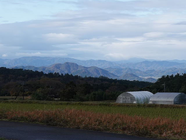 鳥取県西伯郡大山町赤松 農道からの眺望