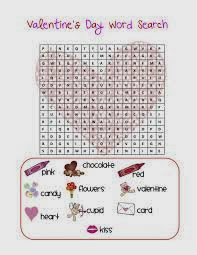 Valentine Word Search 6