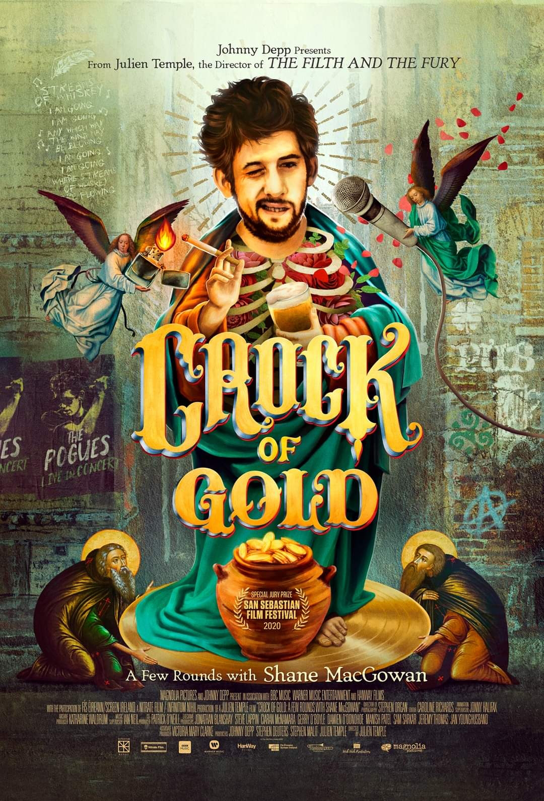 All you need to know about the show "Crock of Gold - A Few Rounds with Shane MacGowan" in the United States and Canada