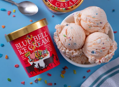 Blue Bell "I Heart Cereal" ice cream