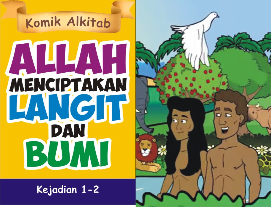 Komik Alkitab Anak: Allah Menciptakan Langit dan Bumi