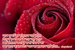 Rose day shayari in hindi