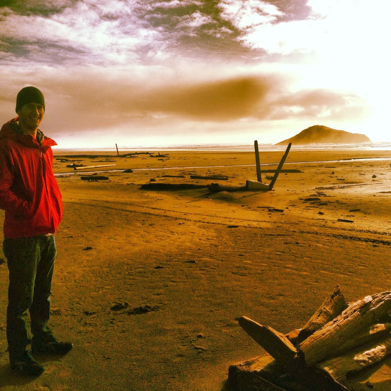 Christmas Eve 2013 on Long Beach