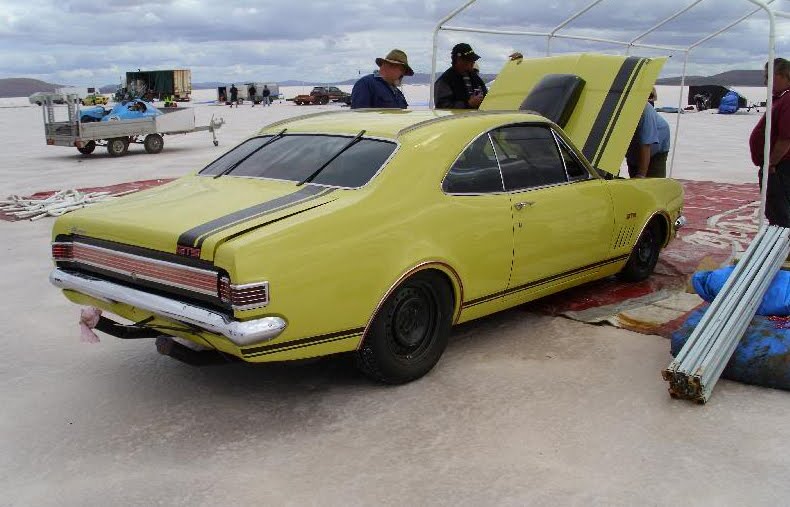 Wayne Pickles has recently taken this 1968 Holden HK Monaro 