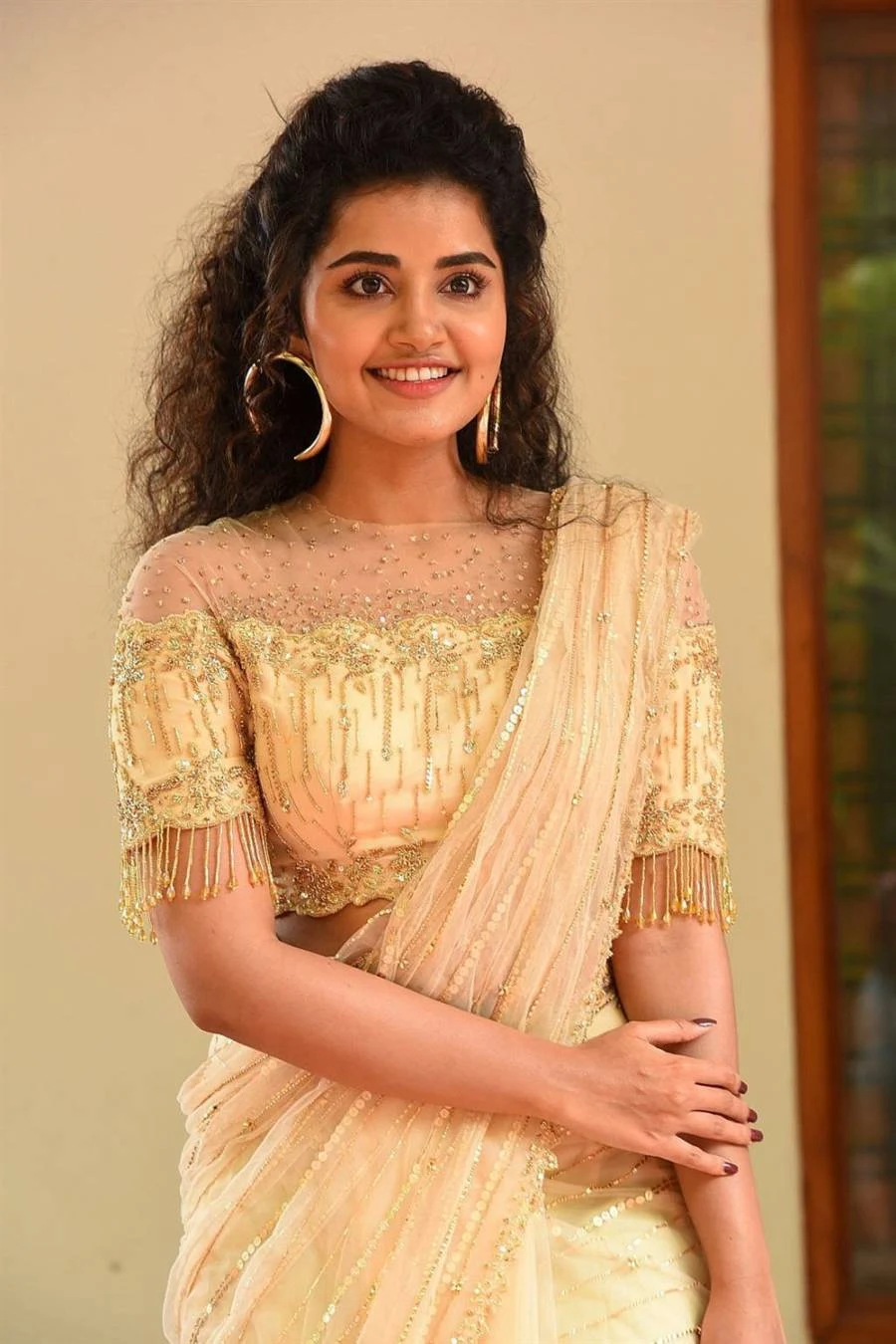 Anupama Parameswaran at Rakshasudu Movie Press Meet