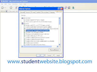How to provide user-friendly webpage to the client Error handling with onerror how to avoid the error message.