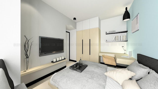 昇悅居睡房室內設計，Liberte bedroom interior design