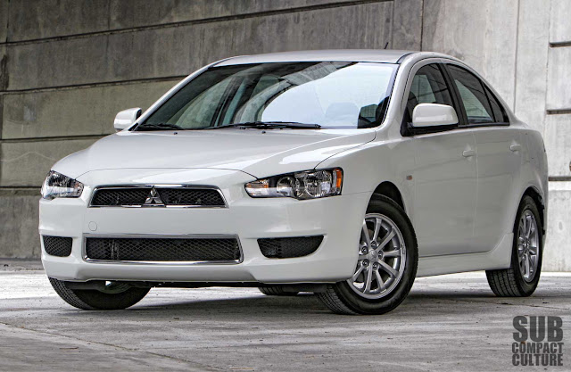 Mitsubishi Lancer review "all wheel drive" AWD AWC