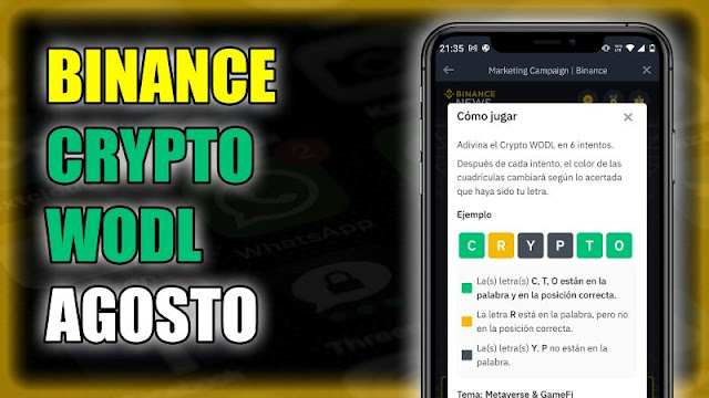 Binance Crypto WODL August Updated Answers