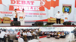 Subhanallah...!!! Sapaan Kakanda - Adinda Warnai Debat Publik Pilkada Polman 2018... 