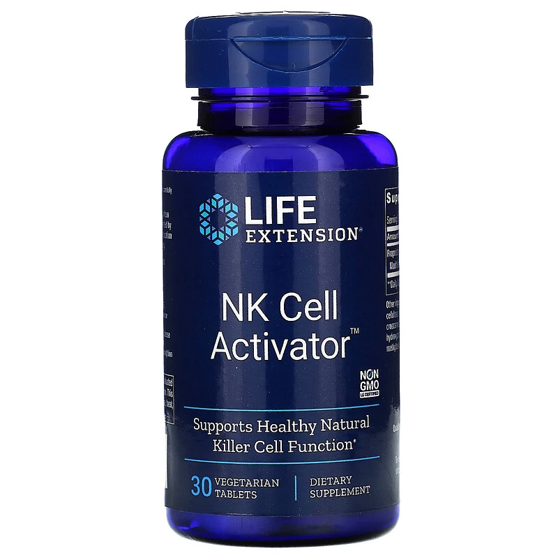 Life Extension, NK Cell Activator, 30 растительных таблеток