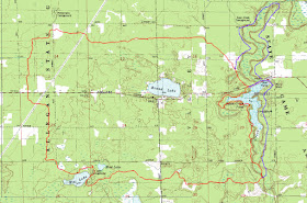 Wakazoo Trail map
