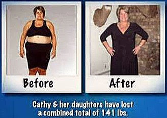 Cathy Skell before and after pic