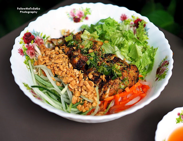 Grilled Chicken Vermicelli or Bún Gà Nướng