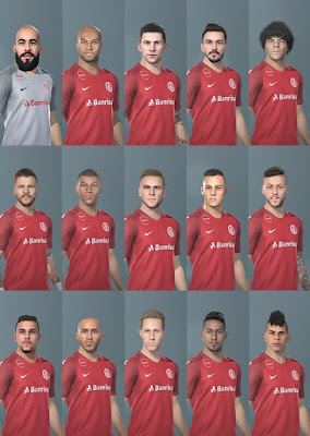 PES 2019 Facepack Sport Club Internacional 2019 by BMPES Patch 2019