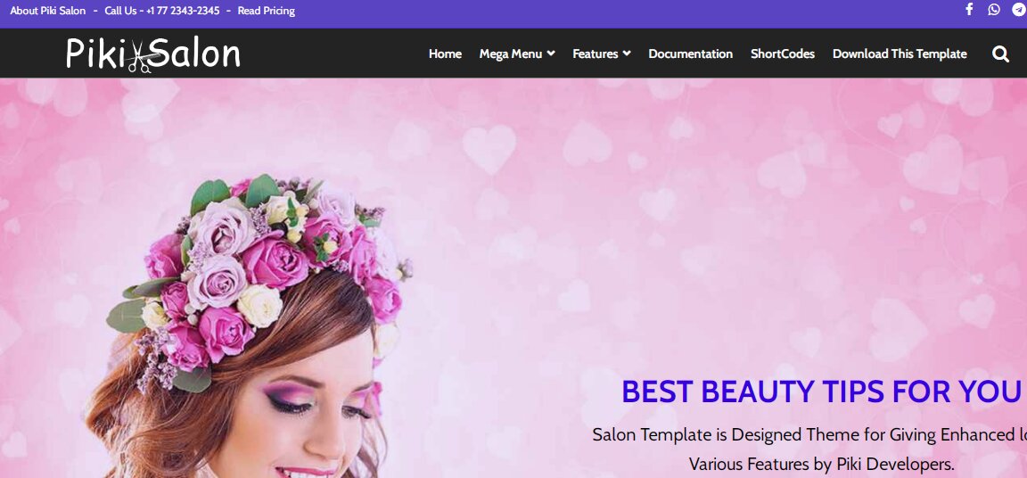 Piki Salon is a premium public Barber blog themes includes suitable widgets and new settings that are been designed for improves the beauty of superb institution websites.