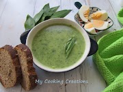 Крем супа от левурда (див чесън) * Zuppa di aglio orsino