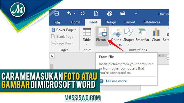 Cara Memasukkan Foto di Microsoft Word