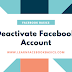 How to Deactivate Facebook Account Temporarily Step by Step Guide | Disable Account On Facebook 