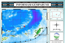 BMKG Pastikan Gempa Bumi 5,6 di Utara MBD dan Tanimbar Tidak Berpotensi Tsunami