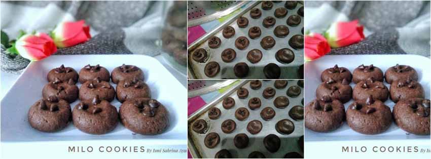 Resep Membuat Kue Kering. Milo Cookies