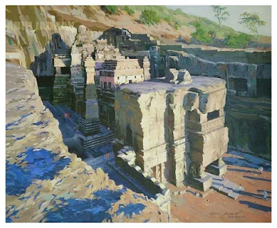 Landscape painting Abhijit Jadhav