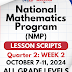 NMP Lesson Scripts (Q2: Week 2) OCTOBER 7-11, 2024