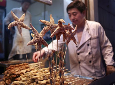 fried starfish