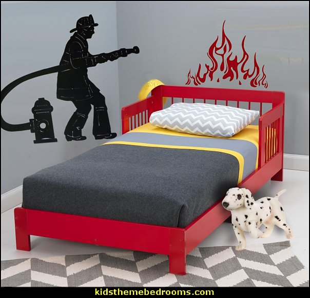 Decorating theme bedrooms - Maries Manor: fire truck bedroom decor