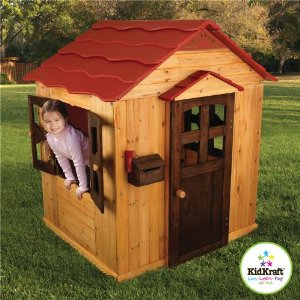 Wooden Outdoor Playhouse from KidKraft