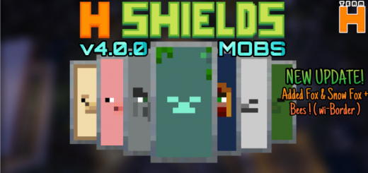 H SHIELDS : MOBS 4.0.0 Resource Pack