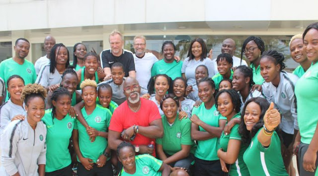 NFF Motivates Falcons With $10,000 Win Bonus Against South Africa 