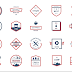  20 Simple Badges Premium Quality PSD