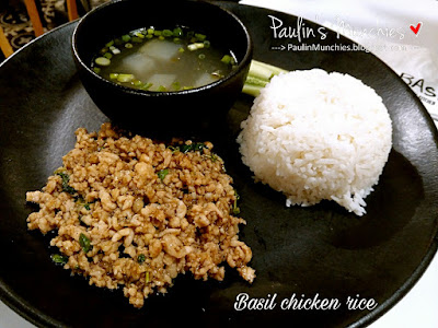 Paulin's Munchies - Basil Thai Kitchen at Paragon Orchard - Basil chicken rice