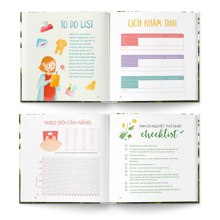 [A116] Combo sách thai giáo Mẹ Bầu không nên bỏ qua