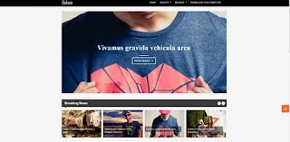 galaxo blogger template