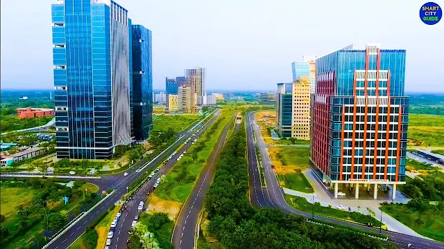 Image Attribute: Gujarat International Finance Tec-City (GIFT City), Gandhinagar, India / Source: Youtube Screengrab