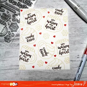 Sunny Studio Stamps: Mug Hugs Card by Jessica Pascarella (created for MarkerPop Blog)