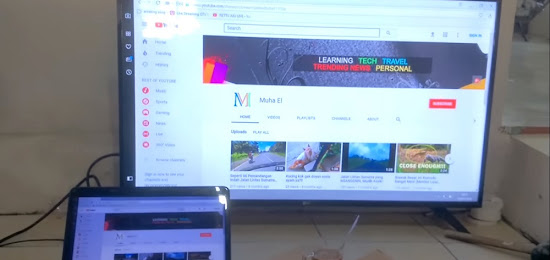 Cara Menyambungkan Laptop ke TV pakai HDMI