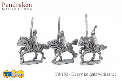 TB-182   Heavy knights with lance (15)    £5.50