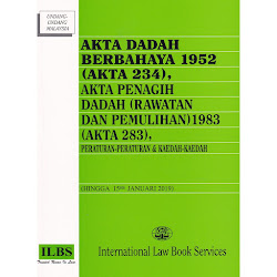 AKTA DADAH BERBAHAYA 1952 (AKTA 234),AKTA PENAGIH DADAH (RAWATAN DAN PEMULIHAN) 1983