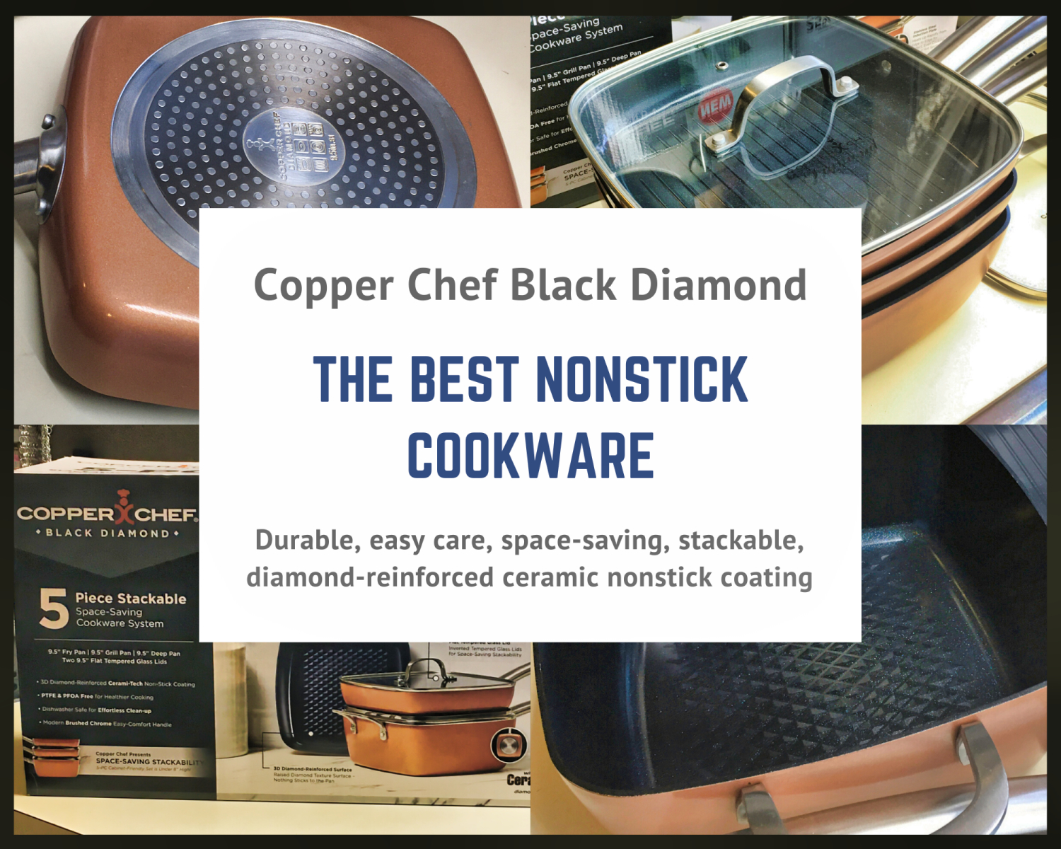 Copper Chef Black Diamond Nonstick Cookware Review