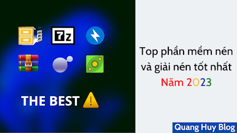 Top 5+ các phần mềm nén và giải nén tốt nhất hiện nay