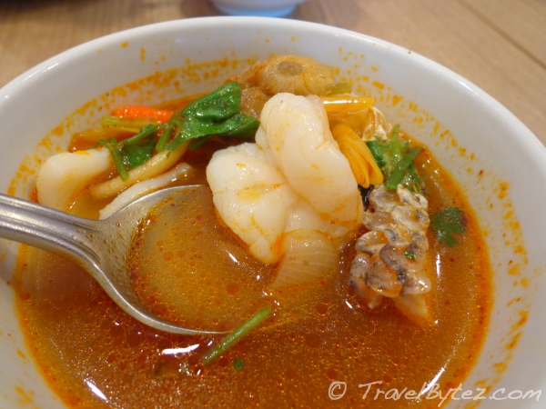 Tom Yum Seafood Soup 