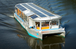 Solar ferry boat