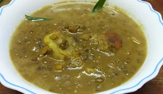 Resepi Bubur Kacang Hijau Durian