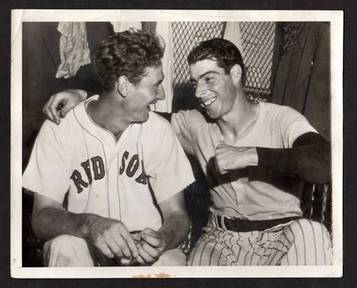 Ted Williams and Joe DiMaggio, 8 July 1941 worldwartwo.filminspector.com