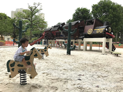 Tilting Train Playground, Tiong Bahru Park