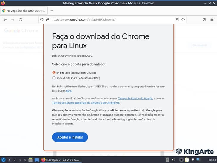 Visual do Lubuntu